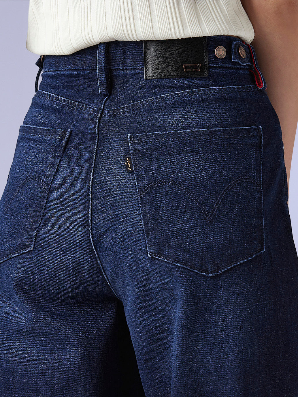 Women's Redloop Ribcage Wide Leg Fit High Rise Cinch Jeans - ac36cdd5-6dfe-45a3-aae3-ef78b88b63c9 View