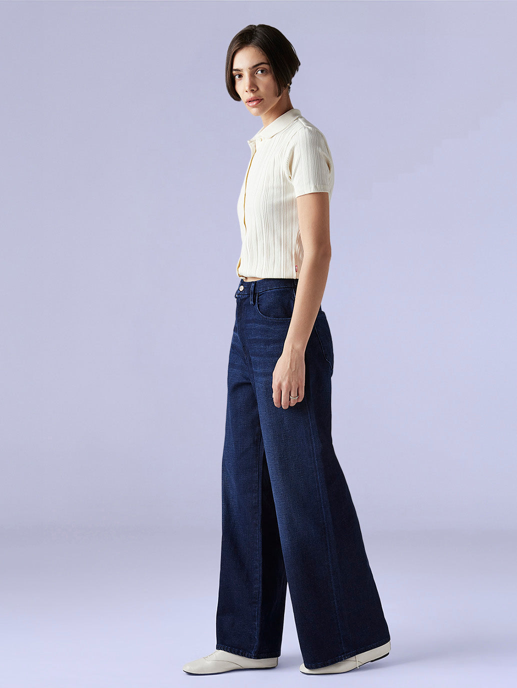 Women's Redloop Ribcage Wide Leg Fit High Rise Cinch Jeans - b8448748-0bc2-4094-9bb5-840050d0394e View