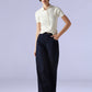 Women's Cinched Ribcage Wide Leg Fit High Rise Redloop Jeans - 0cad1289-1650-4a37-aacf-e9c776c1a4f5 View