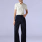 Women's Cinched Ribcage Wide Leg Fit High Rise Redloop Jeans - 4228b2f5-7193-42cd-9f58-b35e385fdda8 View