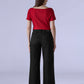 Women's Wide Leg Fit High Rise Redloop Cinched Jeans - d339e57e-b1df-4fc8-83ab-be4aadda5bf9 View