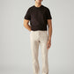 Men's 511 Beige Slim Fit Mid Rise Chinos - Front View