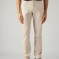 Men's 511 Beige Slim Fit Mid Rise Chinos - Front View