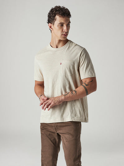 levi's Men's Solid Regular Fit Jersey T-Shirt-picture-34
