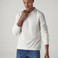 Men's Solid Off White Pique Polo T-Shirt - Styleshot View