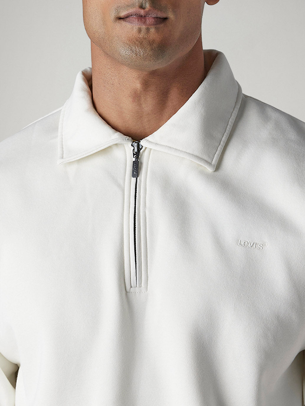 Men's Solid Boxy Fit Sweatshirt - 20 View
