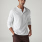Men's Solid Regular Fit Waffle T-Shirt - Styleshot View