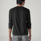 Men's Solid Regular Fit Waffle T-Shirt - 20 View
