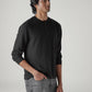 Men's Solid Regular Fit Waffle T-Shirt - Side View