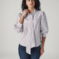 Women's Striped Regular Fit Top - Styleshot View