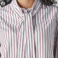 Women's Striped Regular Fit Top - Detail View
