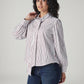 Women's Striped Regular Fit Top - Side View