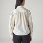 Women's Striped Regular Fit Top - Back View
