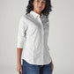 Women's Solid Slim Fit Poplin Shirt - Side View