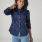 Women's Solid Slim Fit Poplin Shirt - 20 View