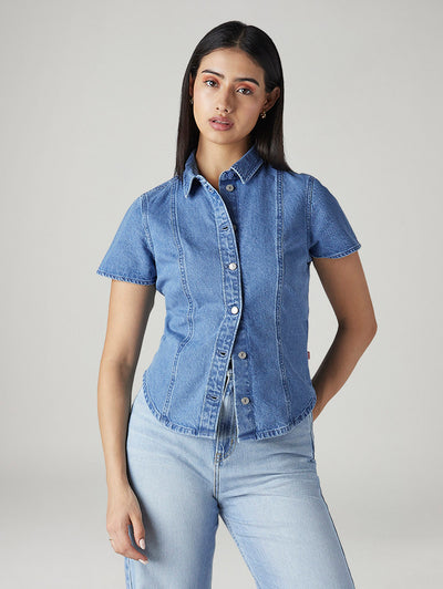 levi's Women's Solid Regular Fit Shirt-picture-38