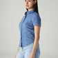 Women's Solid Regular Fit Shirt - Side View