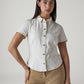 Women's Solid Regular Fit Denim Shirt - Styleshot View