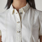 Women's Solid Regular Fit Denim Shirt - Detail View