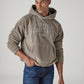 Men's Logo Printed Loose Fit Sweatshirt - Styleshot View