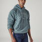 Men's Logo Printed Loose Fit Sweatshirt - Side View