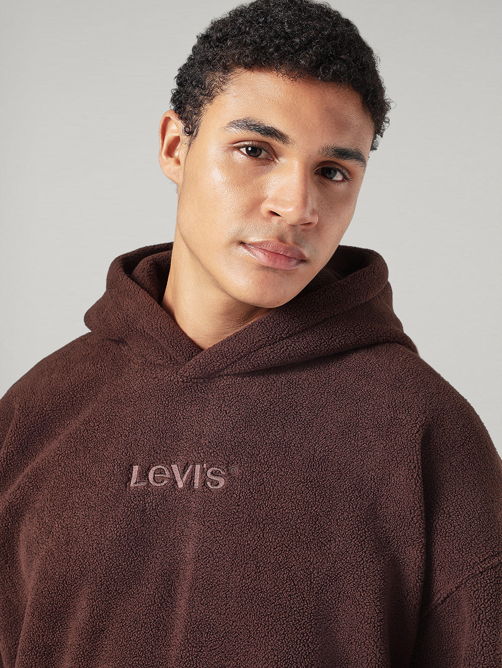 Men's Solid Regular Fit Hooded Sweatshirt - 20 View