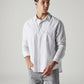 Men's Striped Relaxed Fit Poplin Shirt - Styleshot View