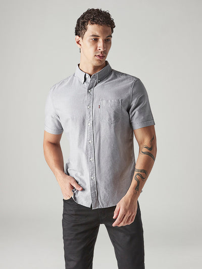levi's Men's Solid Slim Fit Oxford Shirt-picture-31