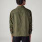 Men's Olive Solid Relaxed Fit Shirt - 20 View
