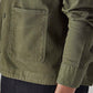 Men's Olive Solid Relaxed Fit Shirt - 20 View