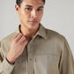 Men's Solid Relaxed Fit Shirt - 20 View
