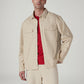 Men's Solid Relaxed Fit Shacket - Styleshot View