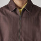 Men's Solid Brown Zip Collar Shacket - 20 View