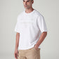 Men's Typography Printed Regular Fit Jersey T-Shirt - Side View