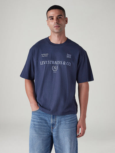 levi's Men's Typography Regular Fit Jersey T-Shirt-picture-27