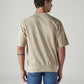Men's Logo Printed Regular Fit T-Shirt - Back View