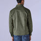 Men's Redloop Solid Slim Fit Shacket - Back View