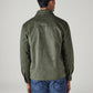 Men's Solid Olive Redloop Jacket - 20 View