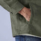 Men's Redloop Solid Slim Fit Shacket - Detail View
