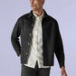 Men's Redloop Solid Slim Fit Shacket - Styleshot View