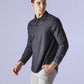 Men's Solid Slim Fit Oxford Redloop Shirt - 8ad0b90e-814e-4d82-b171-c6d97d09af1a View
