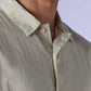 Men's Redloop Solid Slim Fit Shirt - detail View