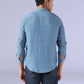 Men's Redloop Slim Mandarin Collar Shirt - Back View