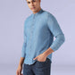 Men's Redloop Slim Mandarin Collar Shirt - SIde View