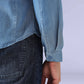 Men's Redloop Slim Mandarin Collar Shirt - 20 View