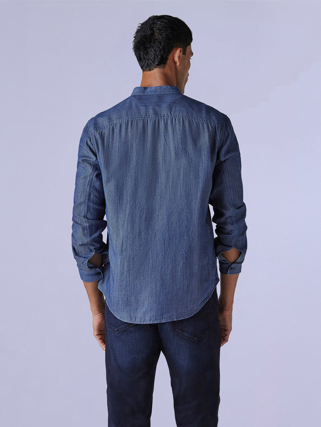 Men's Solid Slim Fit Redloop Shirt - 849690c5-2d24-4f73-add9-f265a0714c70 View