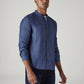 Men's Solid Slim Fit Redloop Shirt - Side View