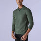 Men's Solid Dark Green Slim Fit Redloop Polo T-shirt - 6ad7b539-1e02-4d4c-b447-eea34197f059 View