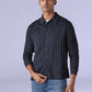 Men's Striped Slim Fit Redloop Shirt - 695f25bf-888a-47ed-a0f2-2c19d7297388 View