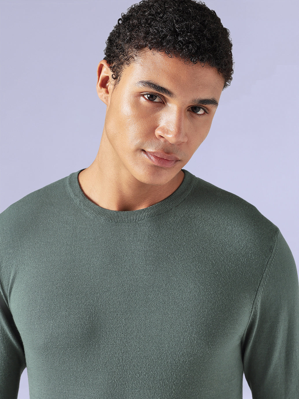 Men's Redloop Textured Slim Jersey T-Shirt - 20 View